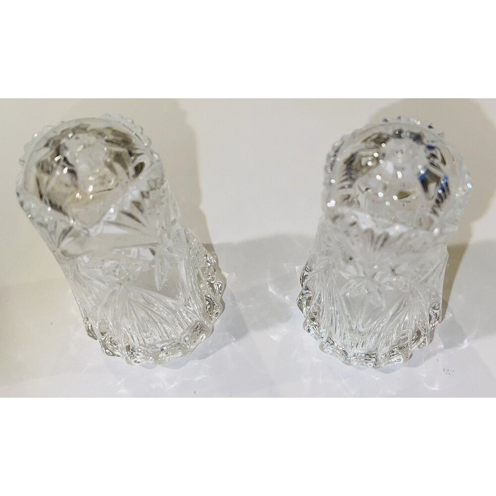 J. G. Durand Vincennes Salt & Pepper 24% Lead Crystal France - In Box